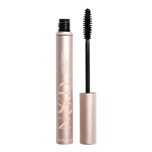 Vegan, Waterproof, smudge proof, peptide infused mascara